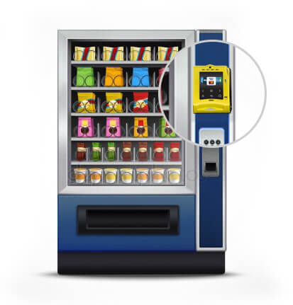nouveau système de paiement distributeur automatique